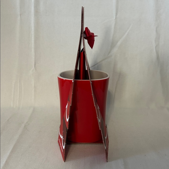 Nescafé Red Holiday Mugs Set of 2 NWT DOES NOT COME WITH COFFEE - Picture 5 of 6